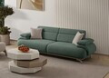 Canapea 3 locuri, Atelier del Sofa, 752EST1138, Lemn de carpen/PAL melaminat, Verde