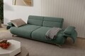 Canapea 3 locuri, Atelier del Sofa, 752EST1138, Lemn de carpen/PAL melaminat, Verde