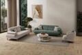Canapea 3 locuri, Atelier del Sofa, 752EST1138, Lemn de carpen/PAL melaminat, Verde