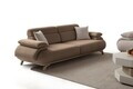 Canapea 3 locuri, Atelier del Sofa, 752EST1139, Lemn de carpen/PAL melaminat, Latte
