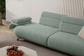 Canapea 3 locuri, Atelier del Sofa, 752EST1140, Lemn de carpen/PAL melaminat, Verde