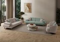 Canapea 3 locuri, Atelier del Sofa, 752EST1140, Lemn de carpen/PAL melaminat, Verde