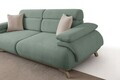 Canapea 3 locuri, Atelier del Sofa, 752EST1140, Lemn de carpen/PAL melaminat, Verde