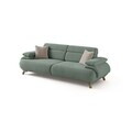 Canapea 3 locuri, Atelier del Sofa, 752EST1140, Lemn de carpen/PAL melaminat, Verde