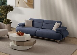 246x81x97 cm, Albastru navy