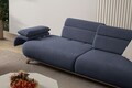 Canapea 3 locuri, Atelier del Sofa, 752EST1141, Lemn de carpen/PAL melaminat, Albastru navy