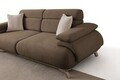 Canapea 3 locuri, Atelier del Sofa, 752EST1143, Lemn de carpen/PAL melaminat, Pământ