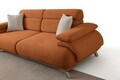 Canapea 3 locuri, Atelier del Sofa, 752EST1144, Lemn de carpen/PAL melaminat, Caramiziu