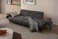 Canapea 3 locuri, Atelier del Sofa, 752EST1146, Lemn de carpen/PAL melaminat, Antracit
