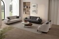 Canapea 3 locuri, Atelier del Sofa, 752EST1146, Lemn de carpen/PAL melaminat, Antracit
