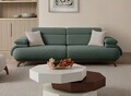 Canapea 3 locuri, Atelier del Sofa, 752EST1148, Lemn de carpen/PAL melaminat, Verde