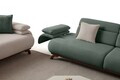 Canapea 3 locuri, Atelier del Sofa, 752EST1148, Lemn de carpen/PAL melaminat, Verde