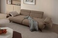 Canapea 3 locuri, Atelier del Sofa, 752EST1149, Lemn de carpen/PAL melaminat, Latte