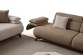 Canapea 3 locuri, Atelier del Sofa, 752EST1149, Lemn de carpen/PAL melaminat, Latte