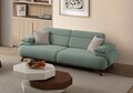 Canapea 3 locuri, Atelier del Sofa, 752EST1150, Lemn de carpen/PAL melaminat, Verde