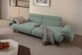 Canapea 3 locuri, Atelier del Sofa, 752EST1150, Lemn de carpen/PAL melaminat, Verde