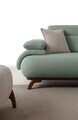 Canapea 3 locuri, Atelier del Sofa, 752EST1150, Lemn de carpen/PAL melaminat, Verde