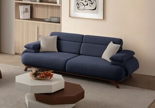 246x81x97 cm, Albastru navy