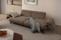 Canapea 3 locuri, Atelier del Sofa, 752EST1153, Lemn de carpen/PAL melaminat, Pământ