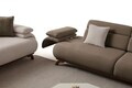 Canapea 3 locuri, Atelier del Sofa, 752EST1153, Lemn de carpen/PAL melaminat, Pământ