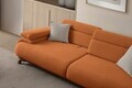Canapea 3 locuri, Atelier del Sofa, 752EST1154, Lemn de carpen/PAL melaminat, Caramiziu