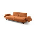 Canapea 3 locuri, Atelier del Sofa, 752EST1154, Lemn de carpen/PAL melaminat, Caramiziu