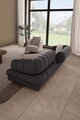 Canapea 3 locuri, Atelier del Sofa, 752EST1155, Lemn de carpen/PAL melaminat, Antracit
