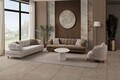 Canapea 3 locuri, Atelier del Sofa, 752EST1159, Lemn de carpen/PAL melaminat, Latte