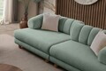 Canapea 3 locuri, Atelier del Sofa, 752EST1160, Lemn de carpen/PAL melaminat, Verde