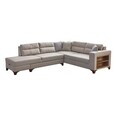 Coltar, Atelier del Sofa, 752EST1388, Lemn de carpen/PAL melaminat, Crem