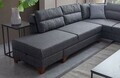 Coltar, Atelier del Sofa, 752EST1390, Lemn de carpen/PAL melaminat, Antracit