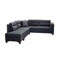 Coltar, Atelier del Sofa, 752EST1390, Lemn de carpen/PAL melaminat, Antracit