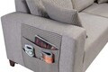 Coltar, Atelier del Sofa, 752EST1399, Lemn de carpen/PAL melaminat, Crem