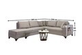 Coltar, Atelier del Sofa, 752EST1399, Lemn de carpen/PAL melaminat, Crem