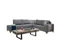 Coltar, Atelier del Sofa, 752EST1400, Lemn de carpen/PAL melaminat, Gri
