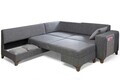 Coltar, Atelier del Sofa, 752EST1400, Lemn de carpen/PAL melaminat, Gri