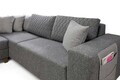Coltar, Atelier del Sofa, 752EST1400, Lemn de carpen/PAL melaminat, Gri