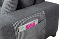 Coltar, Atelier del Sofa, 752EST1400, Lemn de carpen/PAL melaminat, Gri