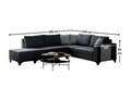 Coltar, Atelier del Sofa, 752EST1401, Lemn de carpen/PAL melaminat, Antracit