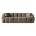 Canapea cu 4 locuri, Atelier del Sofa, 752EST2302, Lemn de carpen/PAL melaminat, Maro