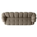 Canapea cu 4 locuri, Atelier del Sofa, 752EST2302, Lemn de carpen/PAL melaminat, Maro