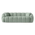 Canapea cu 4 locuri, Atelier del Sofa, 752EST2304, Lemn de carpen/PAL melaminat, Turcoaz