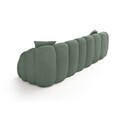 Canapea cu 4 locuri, Atelier del Sofa, 752EST2304, Lemn de carpen/PAL melaminat, Turcoaz