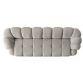 Canapea cu 4 locuri, Atelier del Sofa, 752EST2306, Lemn de carpen/PAL melaminat, Gri