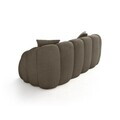 Canapea 2 locuri, Atelier del Sofa, 752EST2502, Lemn de carpen/PAL melaminat, Maro