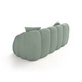 Canapea 2 locuri, Atelier del Sofa, 752EST2504, Lemn de carpen/PAL melaminat, Turcoaz