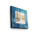 Oglinda decorativa, MA-061, LEMN DE PIN, Cadru din lemn de pin (grosime: 27 mm), Multicolor