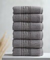 Set prosoape, L'essentiel Maison, Greek, Bumbac, Antracit