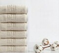 Set prosoape, L'essentiel Maison, Greek, Bumbac, Crem