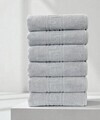 Set prosoape, L'essentiel Maison, Greek, Bumbac, Gri